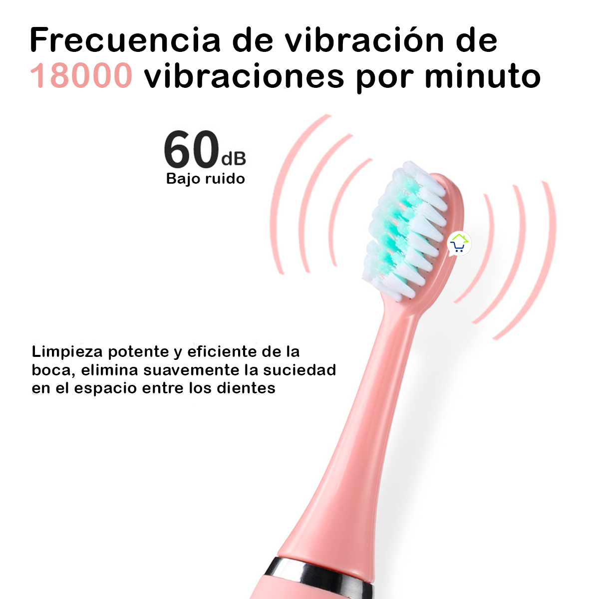 Vista 2 de Cepillo De Dientes Electrico infantil - Genero: Niño